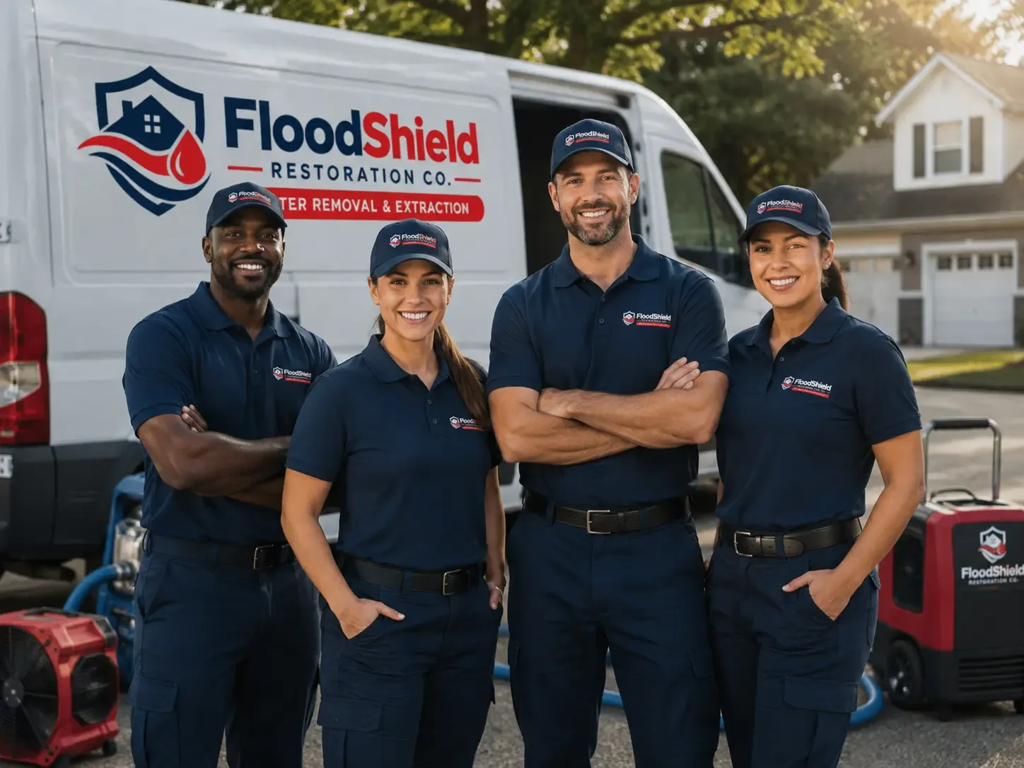 Flood Damage Restoration company in Martin, ND